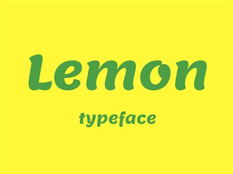 Lemon font. Things To Know About Lemon font. 